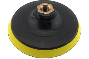 PRODIAMANT piastra 115 mm M14 per tamponi abrasivi con chiusura in chiusura a strappo 115 mm