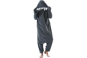 SimZoo Adulto Disfraz Pijama Unisex Pijama Kigurumi Onesie para Carnaval Halloween Cosplay Ropa de Dormir Traje de Disfraz para Navidad Festival Mujer y Hombre