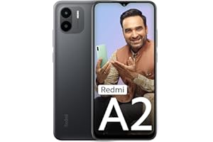 Redmi A2 (Classic Black, 2GB RAM, 64GB Storage)