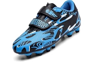 Unitysow Scarpe da Calcio Ragazzi Professionale All'aperto Sportivo Scarpe da Allenamento Bambini Teenager Scarpe Calcetto Spike Tacchetti