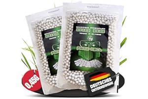 ‎WEILAX BB Bio Sniper Airsoft 6mm Premium Rundkugeln Kugeln BB's Airgun