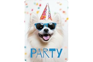 ‎PACKLIST PACKLIST® Einladungskarten Hunde-Party – 12x Perfekte Geburtstagseinladungen – Einladungskarten für Jungen & Mädchen, ideal für eine unvergessliche Feier für alle Hundeliebhaber!