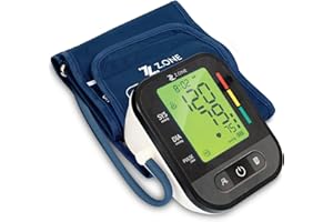 RELIANCE MEDICAL Proteqt Arm Blood Pressure Monitor: Dual User, Approved NHS UK Blood Pressure Monitors, Large 4-Color LCD & Adjustable Cuff, Irregular Heartbeat Detection