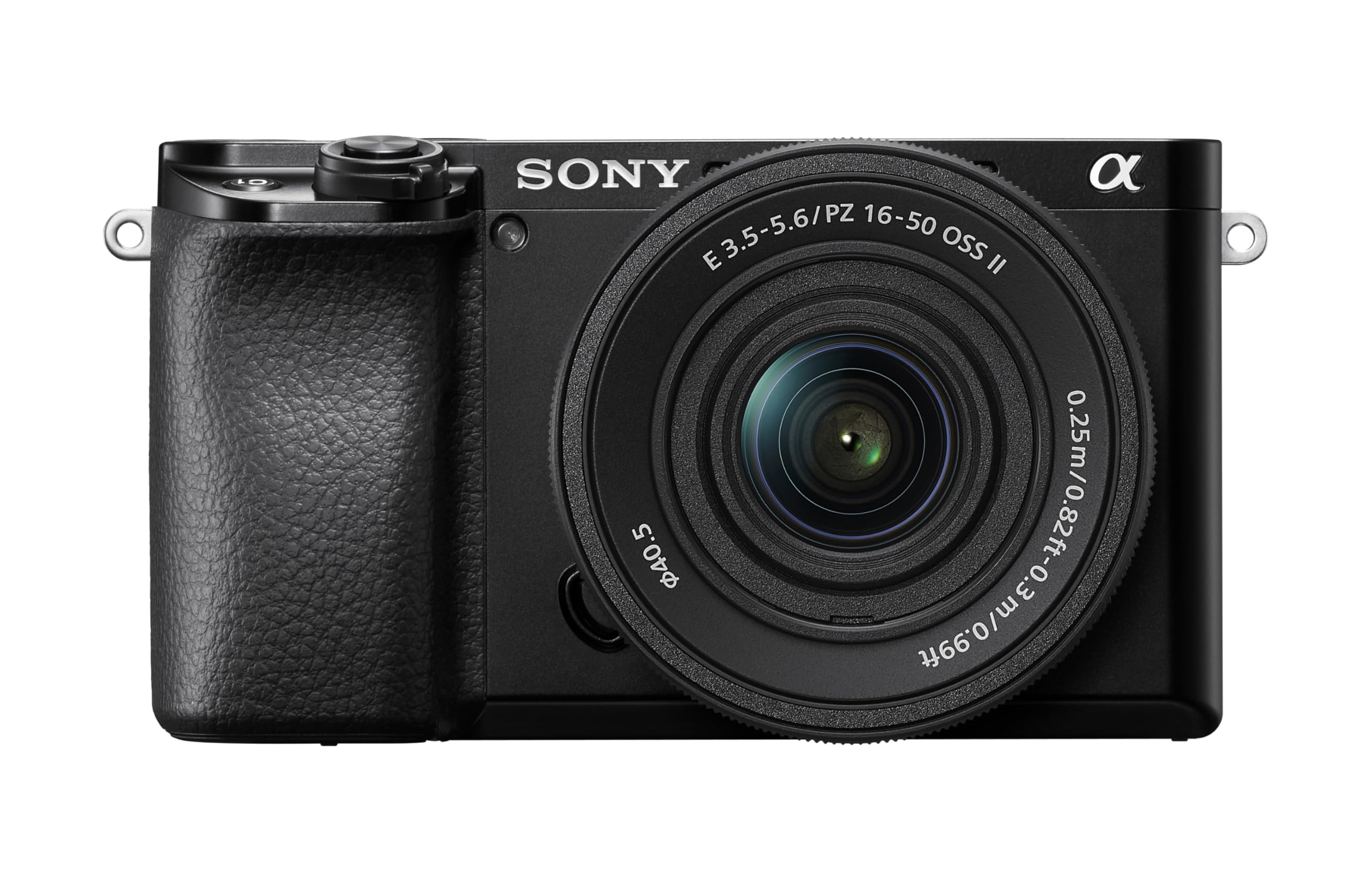 Sony New Alpha ILCE-6100K (Previously ILCE-6100L) with Upgraded SELP1650 (Ver 2) Power Zoom Lens | 24.2 MP | APS-C Sensor | Fast Auto Focus | 4K Vlogging Camera | Tiltable LCD – Black