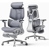 Hbada X7 Silla Ergon&oacute;mica Inteligente, Silla de Oficina con Seguimiento Lumbar Automatizado, Reposacabezas Ajustable 4D, Repo