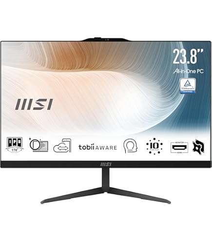 HP All-in-One PC 27-cr0111ng - 27 Zoll FHD, Ryzen 3, 8GB RAM, 512GB SSD