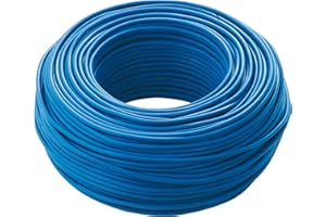 Cavo Icel FS17, Matassa Metri, Filo Elettrico Unipolare Isolante, Impianti Elettrici, Case, Imprese Edili (Blu, 1 x 4 mm)