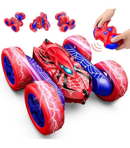 KOO Kimi Auto Telecomandata Acrobatica 360° - LED, Batteria Ricaricabile, 8km/h, 2.4Ghz, Per Bambini 5-12 Anni, KOO-0008 - 2
