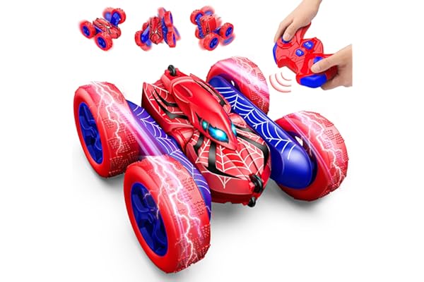 Dreamlandia Voiture Telecommandée Enfant, RC Voiture Radiocommandee Jouet Enfant 3 4 5 6 7 8 Ans Garçon, Cadeau Garcon 3-12 Ans, Jouet Garcon 3-8 Ans - Cadeaux de Noël