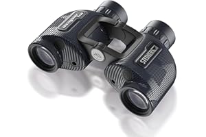 STEINER Prismáticos Marinos Navigator 7x30 - Óptica de Calidad Alemana, Puente Abierto, Sumergible hasta 5 m, Compacto y Ligero, para Viajes en velero espontáneos o para desembarcar