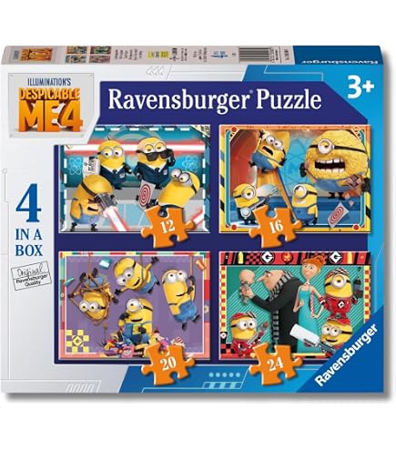 Ravensburger Disney 100th Anniversary 4-in-1 Games Set for Kids, £4.97