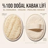 Anatolia Soap 1978 Y&uuml;z v&uuml;cud Kabak lifi Doğal Lifler Peeling Temizleyici Arındırıcı. 1 Adet.