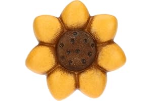 THUN Magnete con girasole in ceramica Country