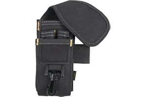 CLC Custom Leathercraft 1105 - Portautensili a 5 tasche, misura piccola, colore: nero