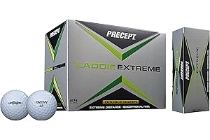 BRIDGESTONE GOLF Precept 2017 Laddie Extreme Golf Balls (Pack of 24)