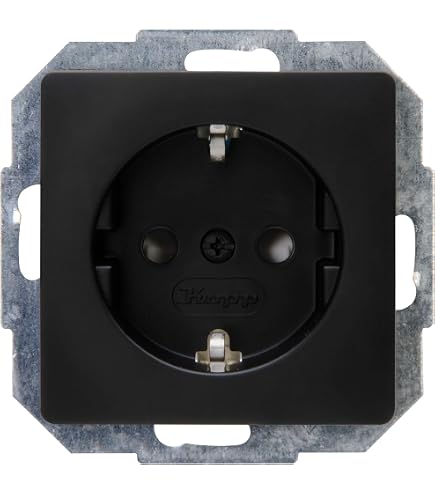 Kopp 115400186 - Presa UAE Per 2 Porte - Incasso - Angolare - Compatibile ISDN E RJ45