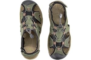 7STROBBS Sandales Homme Sport Chaussure été Confortable Bout Fermé Sandales de Randonnée de Marche,41EU-45EU