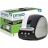 DYMO LabelWriter 550 etiket yazıcı, doğrudan termal baskılı etiketleme cihazı, otomatik etiket tanıma | adres etiketleri, kar