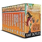 Sweet Tea Witch Mysteries Books 1-10: Hysterical Southern Cozy Mysteries (English Edition)