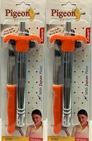 Pigeon by Stovekraft Gas Lighter with Free Knife (Set of 2)