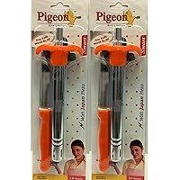 Pigeon Gas Lighter with Free Knife (Set of 2)