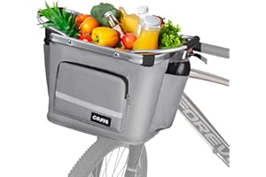 COFIT Cestino per Bici Staccabile, Cestino Multiuso per Biciclette per Animali Domestici, Shopping, Pendolari, Campeggio e Outdoor