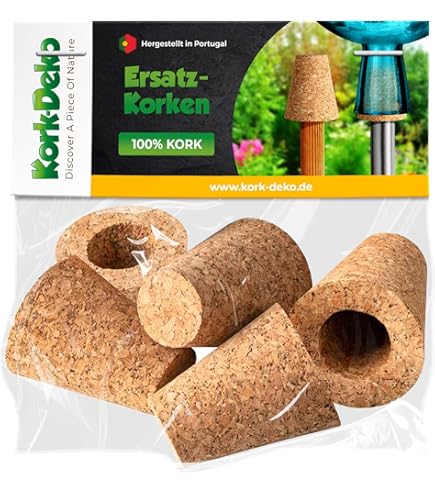 Accessoire Brasserie Bouchon Liège Avec Trou AlcoFermBrew - 34/24mm, Pour Barboteur Ou Bonde Barboteur Plastique