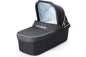 Out n About Nipper Single Carrycot (Raven Black)