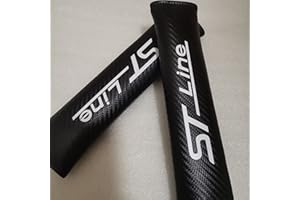 ‎GENETICS Genetics Yuzhao Sicherheitsgurt für Ford Focus Kofferraum, Sicherheitsgurt, Schulterpolster, St-Line-Logo, 2 Stück