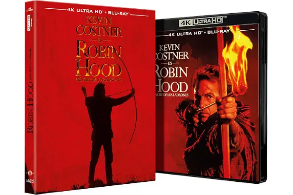 Robin Hood: Principe de los Ladrones (Robin Hood: Prince of Thieves) (1991) (Kevin Reynolds) (4K UHD + Blu-ray)