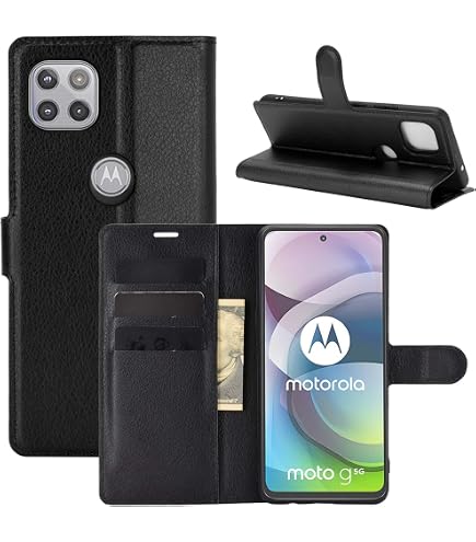 Custodia Magnetica Fertuo Cover Portafoglio Per Motorola Moto G15