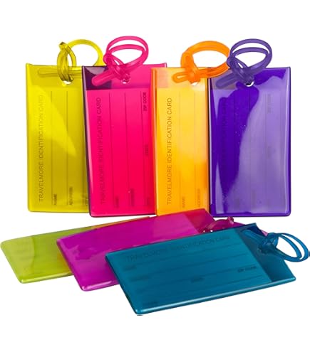 Just Stationery-Etichette Per Bagagli, Colore - Foto 10
