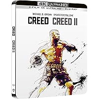 CREED 1 + CREED 2 - STEELBOOK (4K Ultra HD + Blu-Ray)