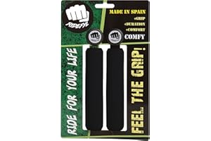 Ridefyl | Puños de Bicicleta Serie Comfy| Accesorios Bicicleta | Ciclismo | Deporte | Adultos | Unisex | Talla Única | Fabricado en España