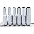 BGS 6403 | Socket Set, E-Type, deep | 6.3 mm (1/4") Drive | E4 - E10 | 6 pcs.