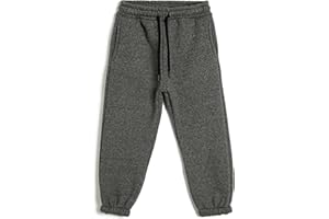 Koton Basic Jogger Sweatpants Drawstring Pocket Brushed Interior Pantalones de chándal para Niños