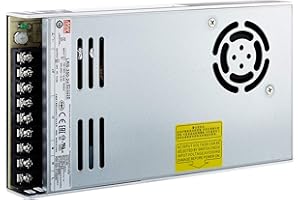 MEAN WELL Meanwell Alimentation à découpage, structure fermée, 1 sortie, VIN = 180-264 VAC, VDC = 240-370 V, 24 V, 350 W