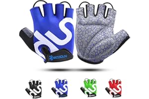 KONVINIT rękawiczki męskie rękawiczki kolarskie damskie i męskie rękawice rowerowe z pół wyściełanymi palcami antypoślizgowe rękawice sportowe