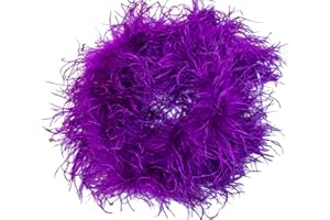 Pescaplanet Boa 4 Capi di Piume di Struzzo e Marabu NATURALI morbidissimo disponibile in Vari colori Lunghezza 2 Metri