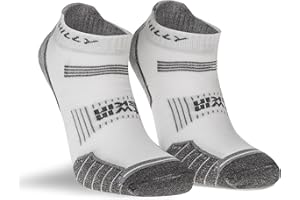 Hilly Unisex Twin Skin - Socklet - Min Cushioning, Running Sock