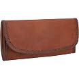 Giulia Pieralli Portafoglio Donna In Pvc Personalizzato Borsellino Portamonete Carte Credito Banconote Coffe Cuoio