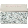 Bloomingville A21106507 Blue Ceramic Patrizia Butter Box