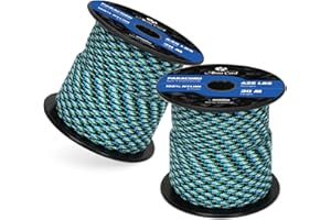 Abma Cord Paracord 425 lbs 3mm 100% Nylon 30M - Python