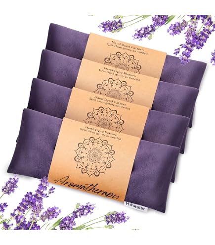 Oreiller pour les yeux Accessoires de vêtements pour bébé de Méditation de Yoga Masque de sommeil lesté Aromathérapie à la Lavande pour dormir, yoga