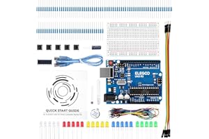 ELEGOO UNO Project Basic Starter Kit with Tutorial and UNO R3 Board Compatible with Arduino IDE for Beginner