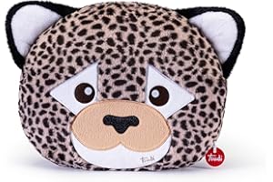 Trudi Cuscino Leopardo cuscini di peluche da arredo decorativi animali, regalo di compleanno | 32x38x9cm taglia M | Pillows | modello 28097