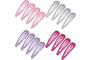 AOZUO 16 sztuk błyszczących spinków do włosów dla dziewcząt i dzieci