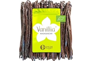 15 Vainas de Vainilla Bourbon Organica de Madagascar • GRAND CRU 2025 • Vaina 14/16cm • FreshZIP Vanillia