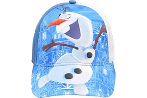 KIDS LICENSING Summer Cap, Kids Baseball Cap, Sun Hat, Girls Accessories Ages 3-7 Years Small(S) with Colour Featuring Popular TV Characters