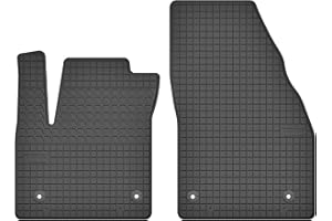 MOTOHOBBY Przednie gumowe dywaniki samochodowe dedykowane do Opel Meriva B (2010-2017)